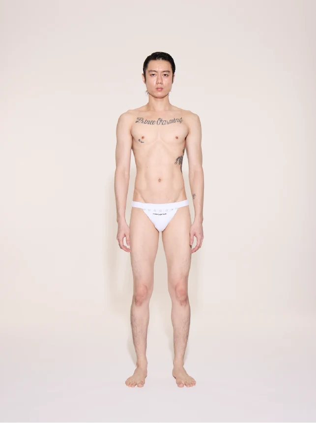Hunter jockstrap white