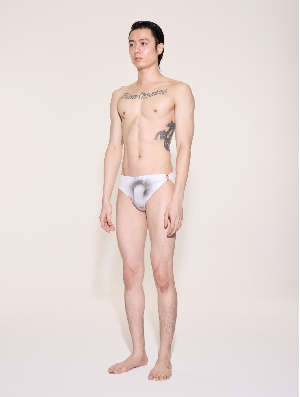Sensuality brief white